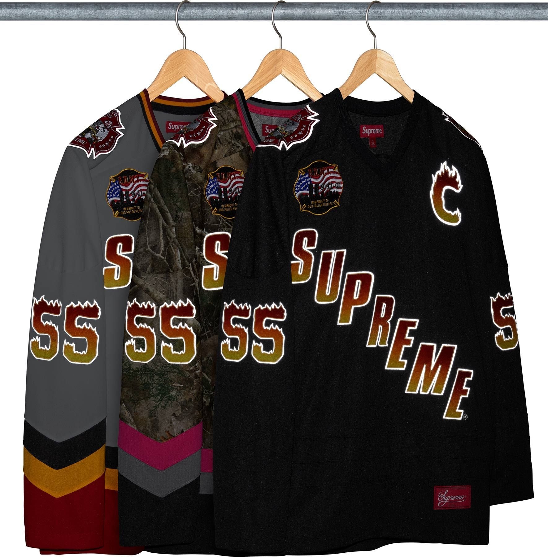Supreme/FDNY Hockey Jersey view 4